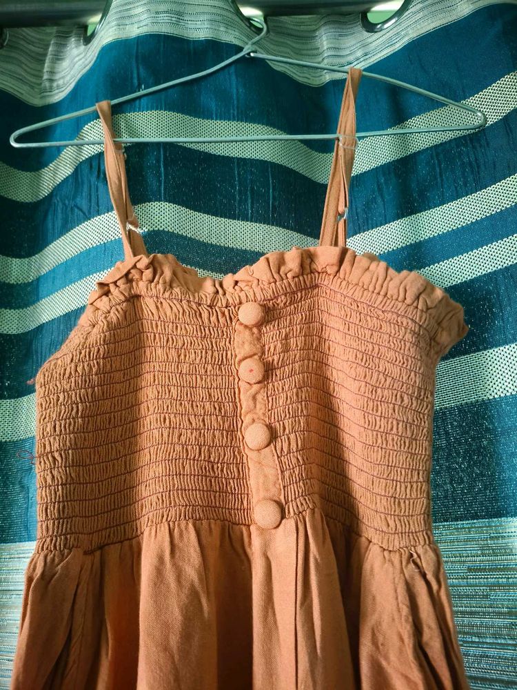 Cute Brown Sundress