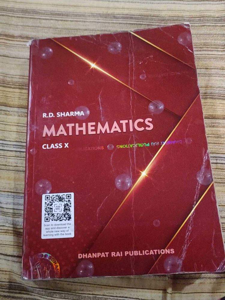RD Sharma Mathematics Class X
