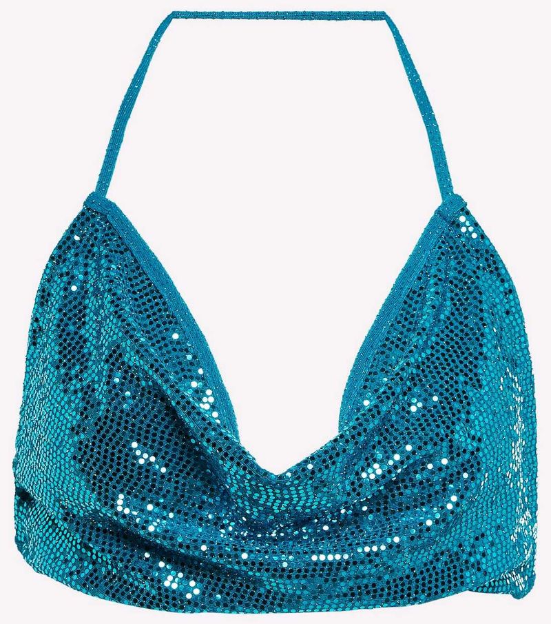 Sequin backless top ✨