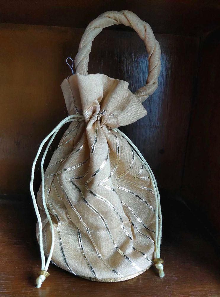 Elegant Drawstring Pouch