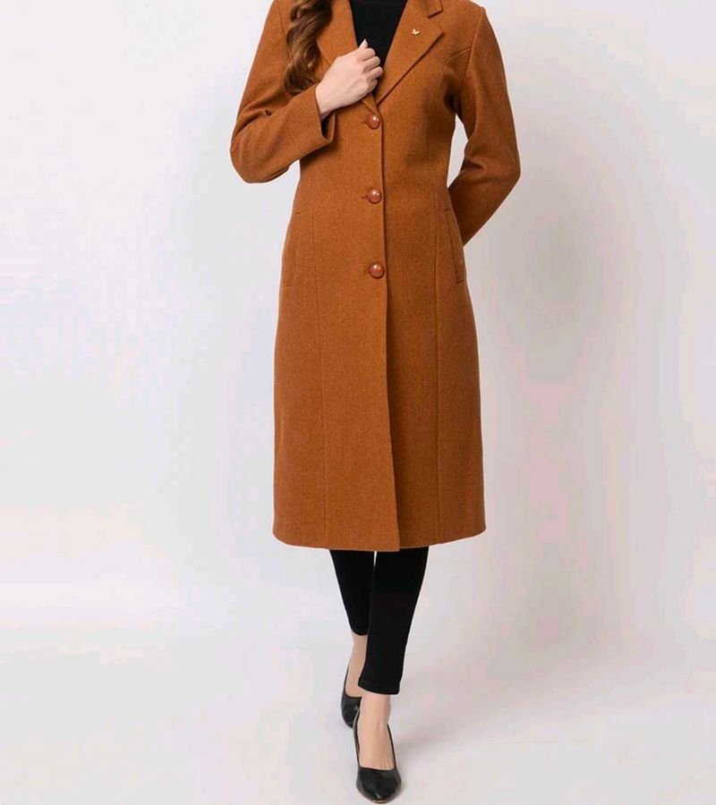 Elegant Brown Trench Coat