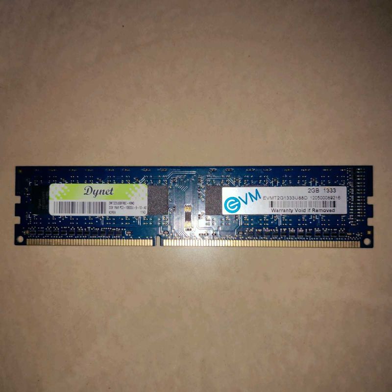 EVM 2GB DDR3 Desktop RAM