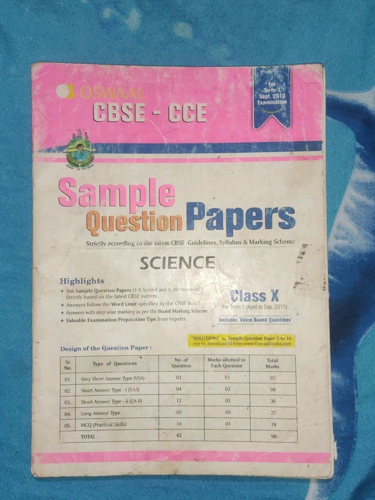 Sample Paper 10th