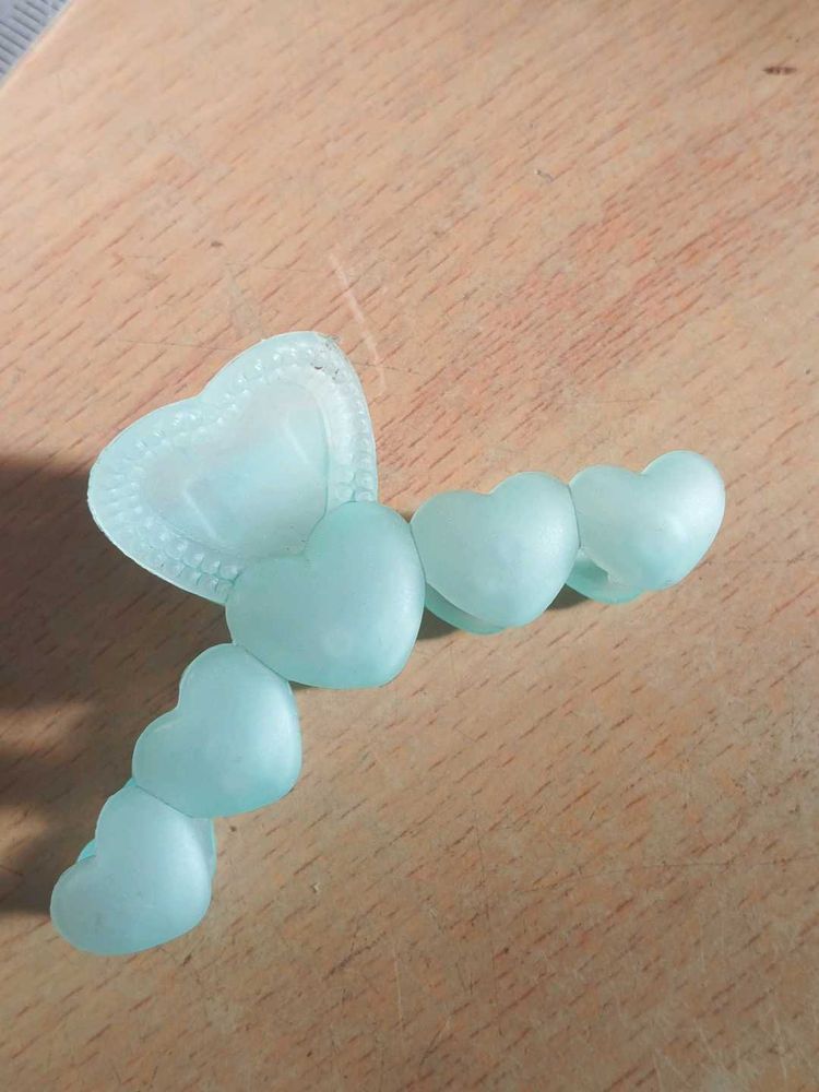 Cute Heart Hair Claw Clip