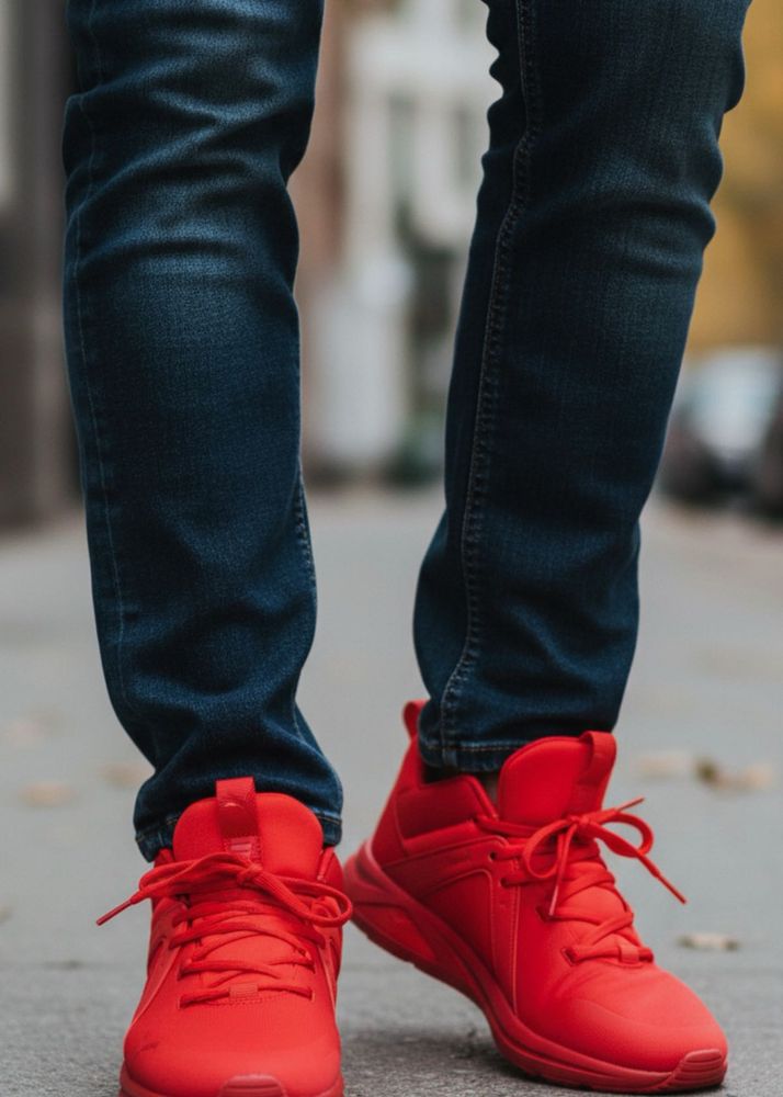Puma Red Sneakers