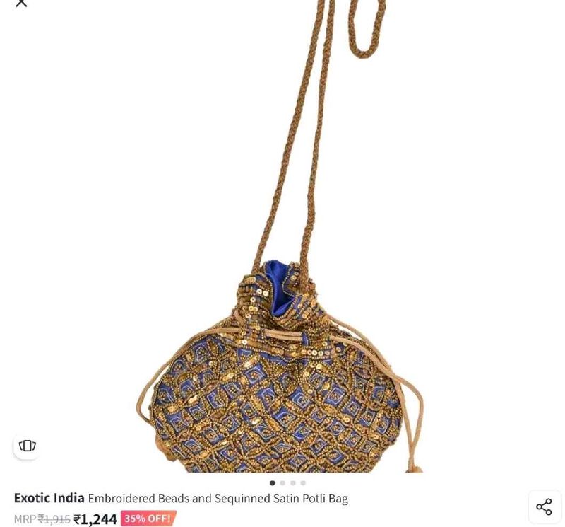 Exotic India Potli Bag
