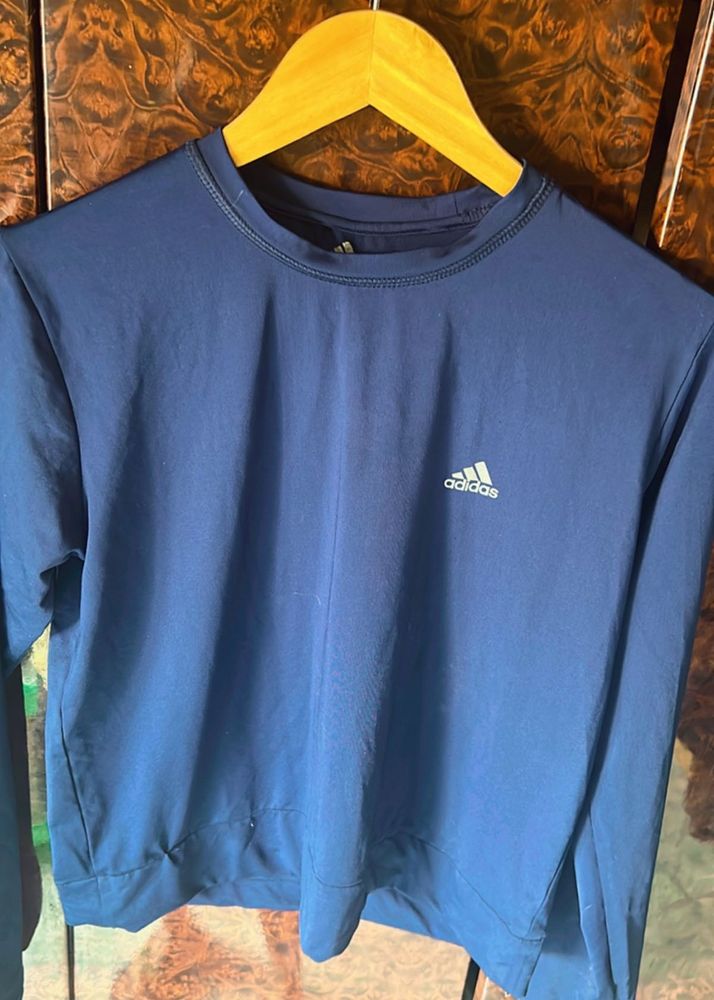Adidas Navy Blue Gym Tee