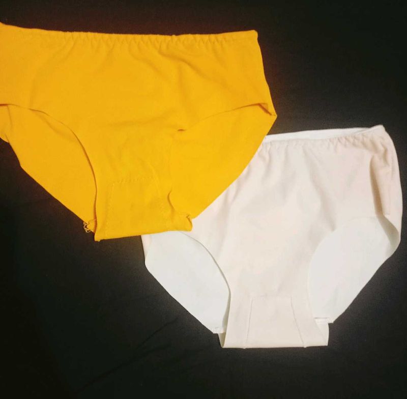 Combo Of 2 Ice Silk Seamless Panty