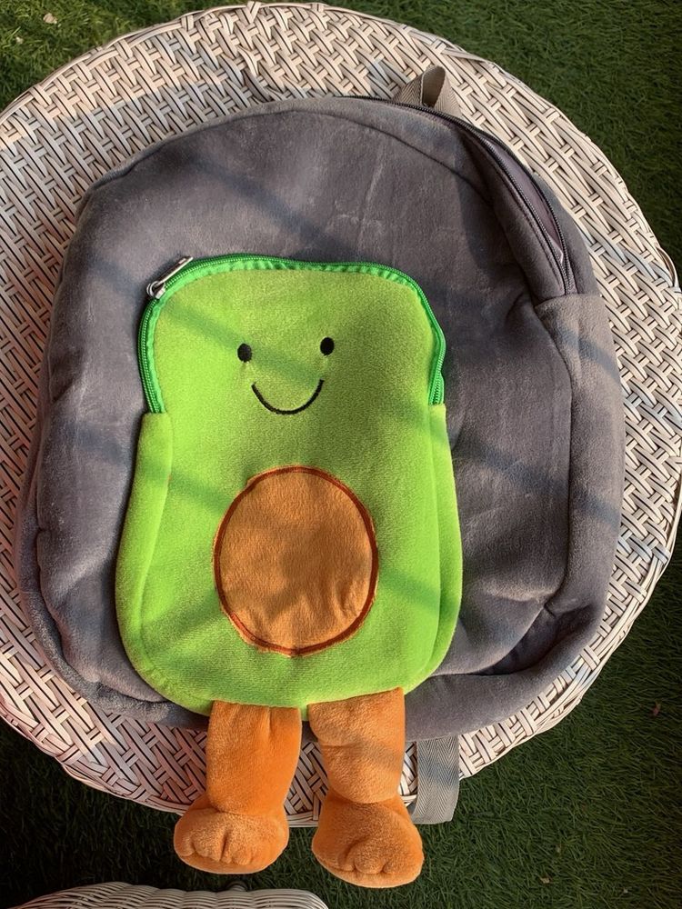 Adorable Avocado Plush Backpack