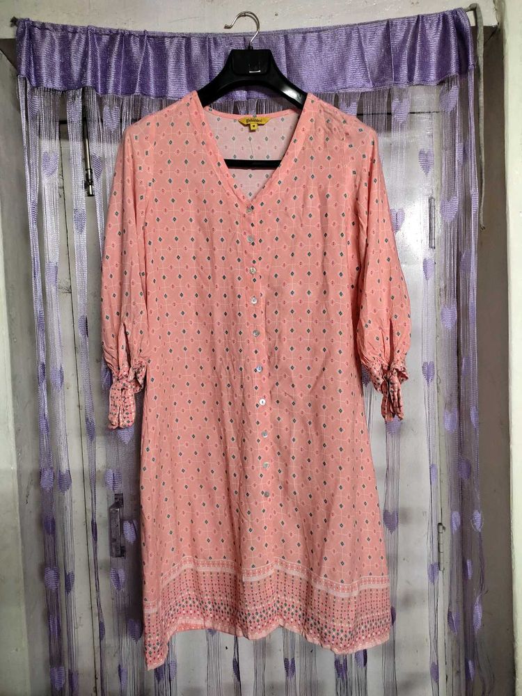 Global Desi Kurta M Size With Openable Buttons