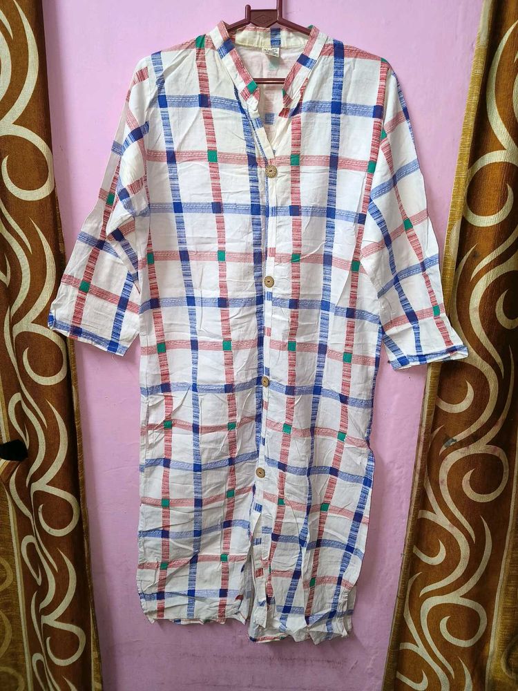 Checkered Tunic kurti