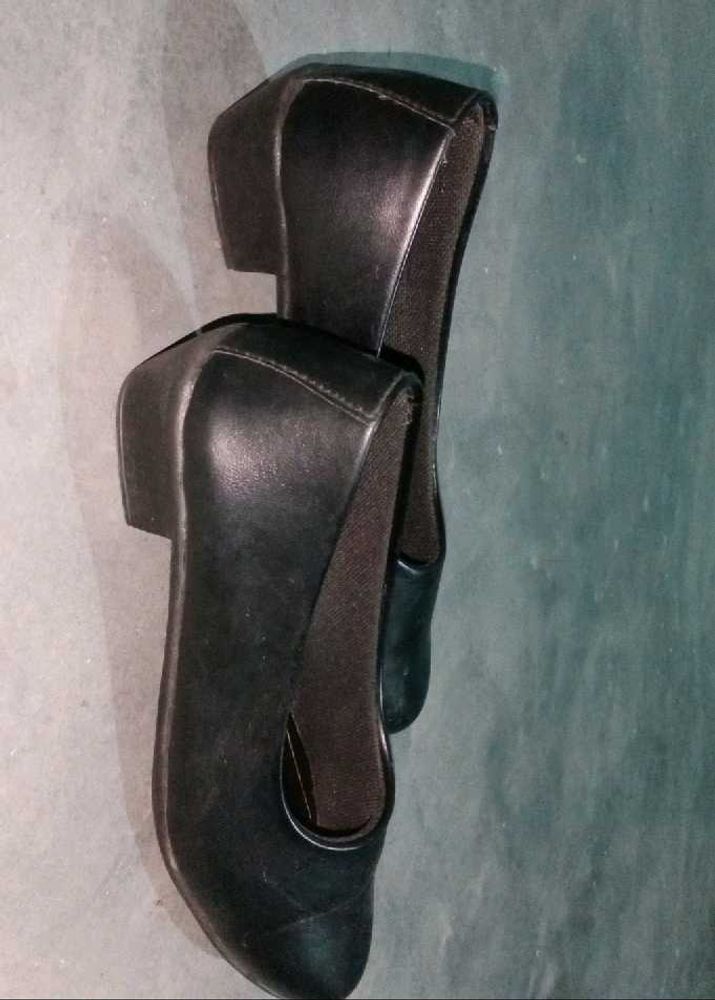 Black Colour Office Or Formal Pump Shoes