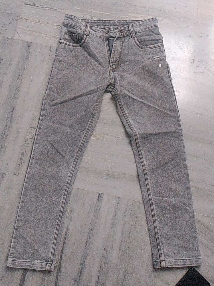 Gray Denim Jeans