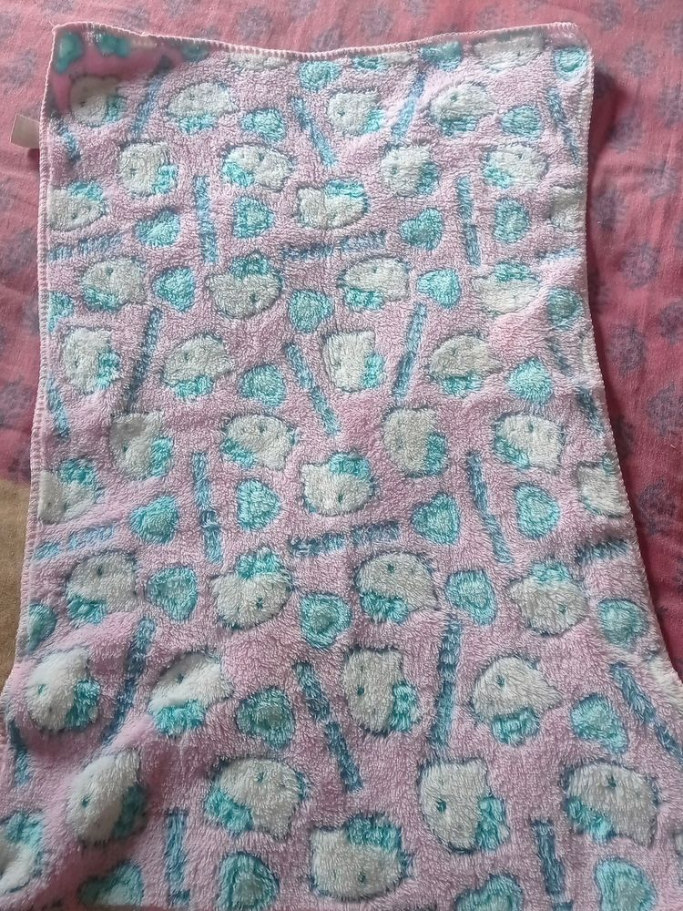 Very soft facial towel