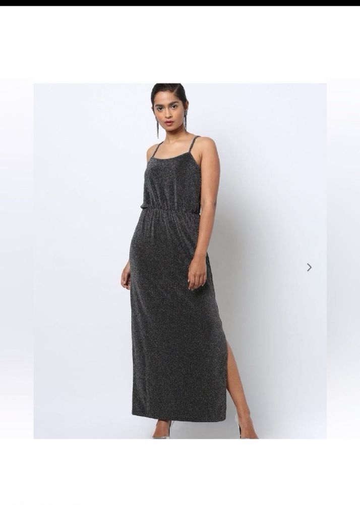 ONLY Shimmery A-line Maxi Dress