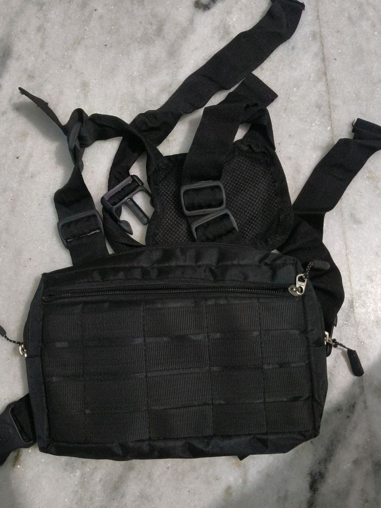 Black Chest Bag