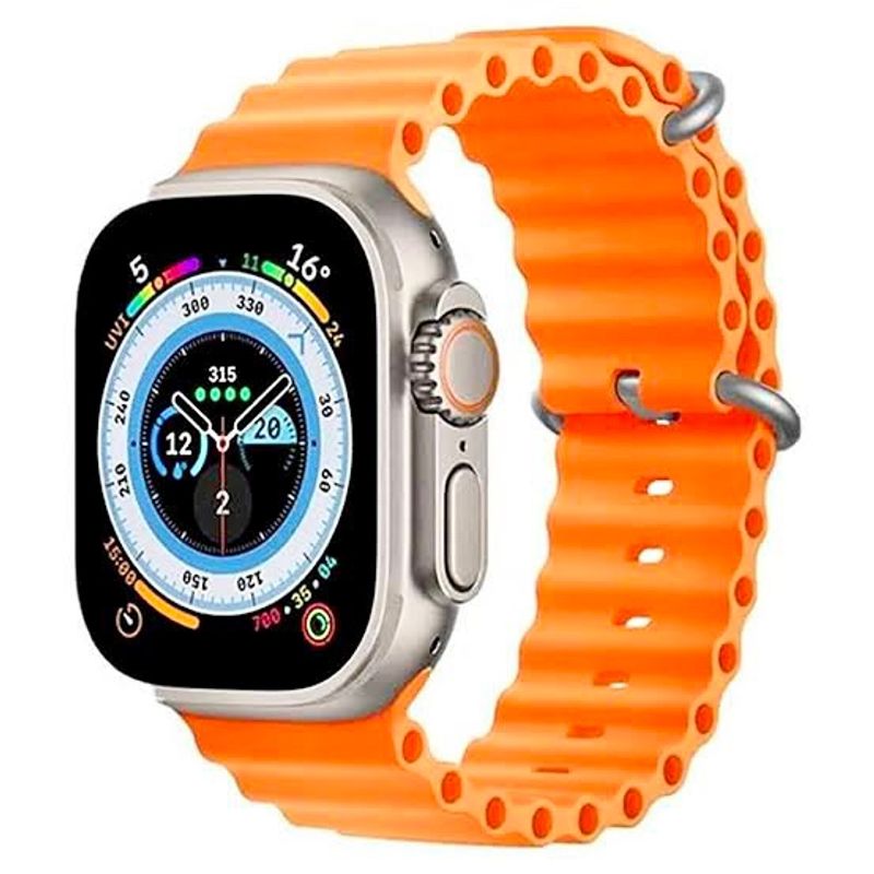 NexGen Ent T800 Ultra Smart Watch (black)&amp;(Orange)