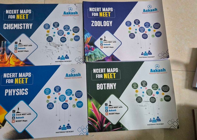 NCERT NEET Maps (Set of 4)