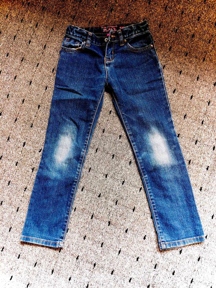 Girls Blue Denim Jeans