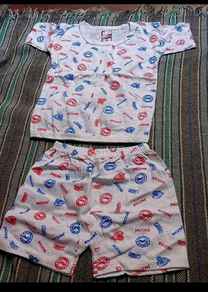 T-shirt And Short Girls&amp;Boy Combo Pack Of2