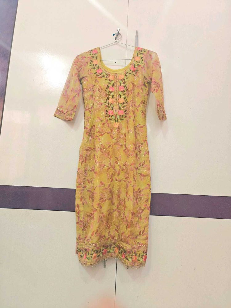 Elegant Green Kurta Set