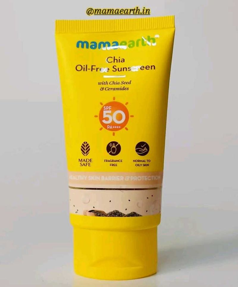 Mamaearth Chia Oil-Free Sunscreen SPF 50
