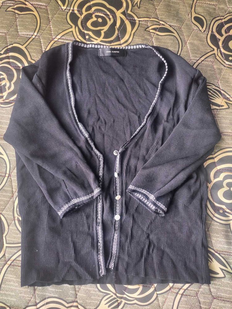 Black Cardigan