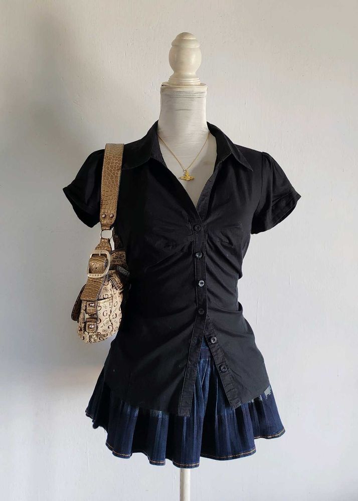 Y2k Dorothy Perkins Button Down