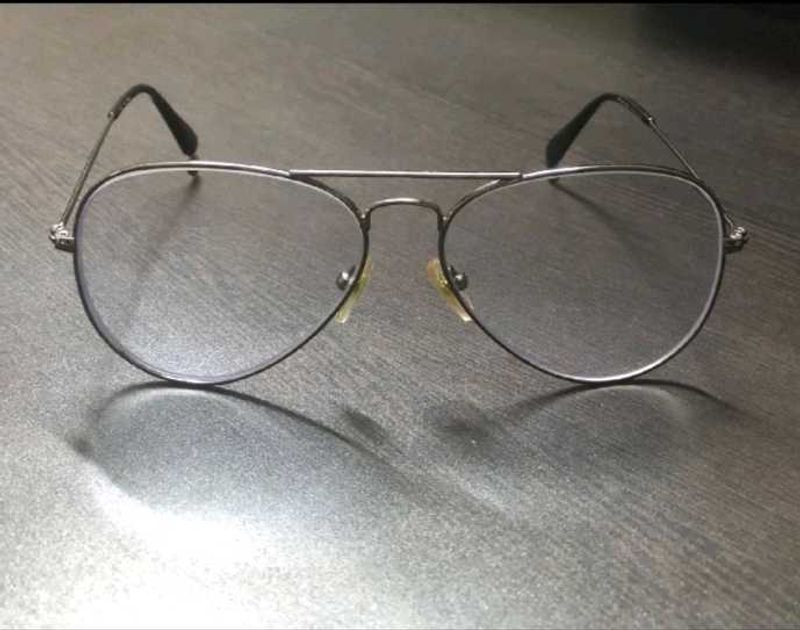 Fastrack Original Aviator Style Silver Eyeglasses
