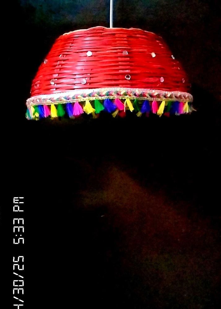 Hanging Lamp Basket