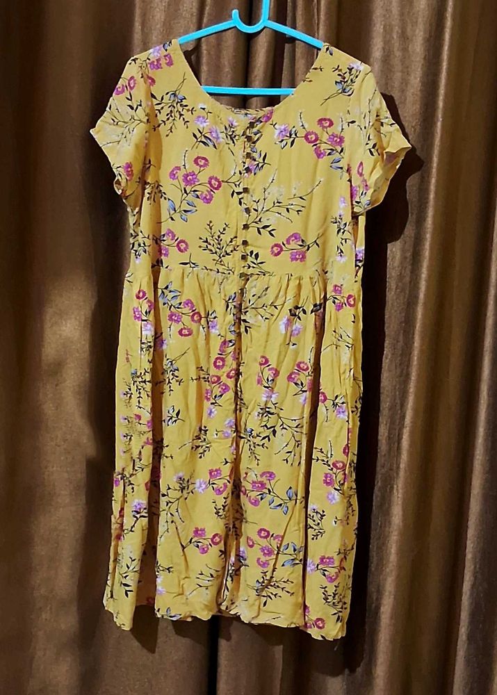Floral Dress Size 44 Inches
