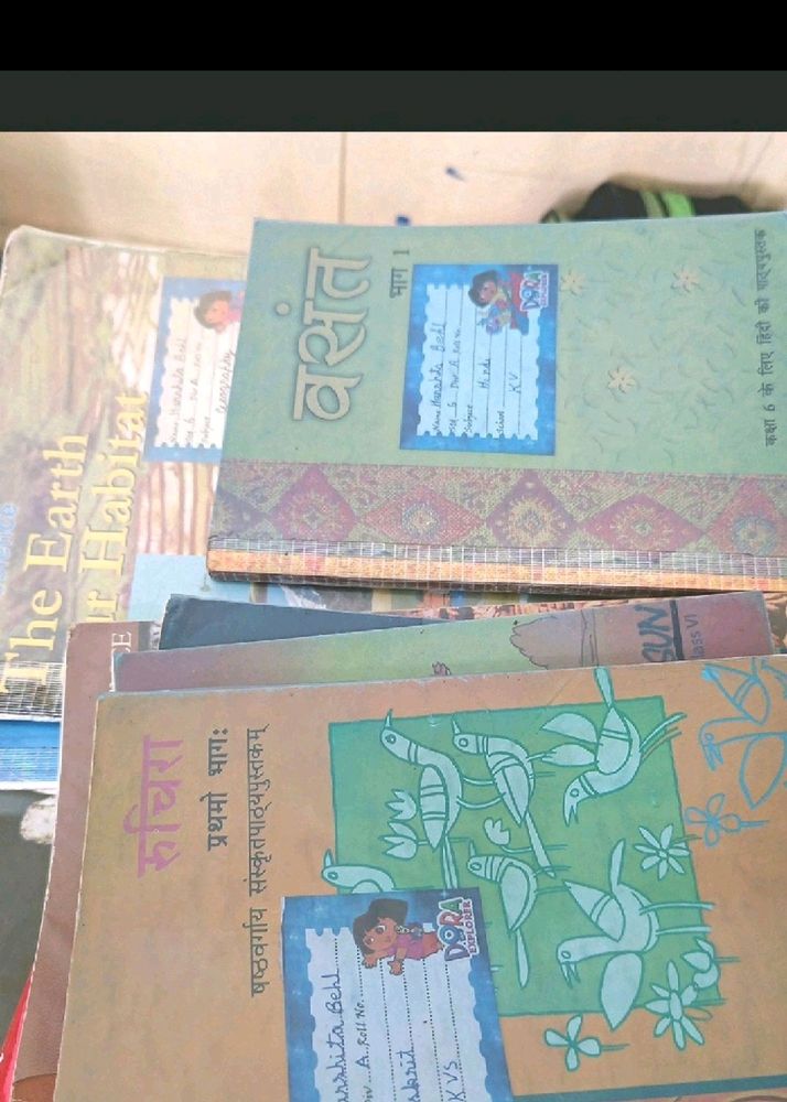 6 Class Books All Ncert Set
