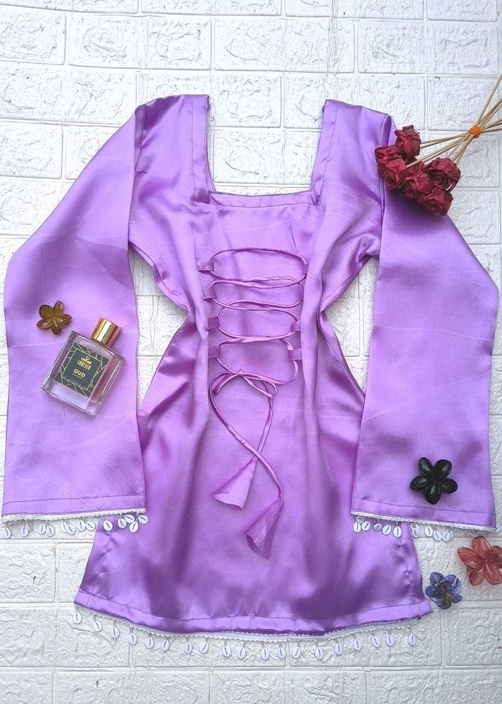 Corset Back Festive Kurti 🪻