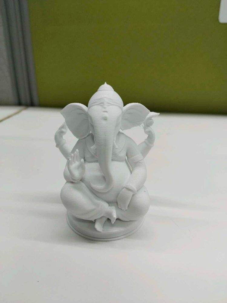 Ganesh murti White