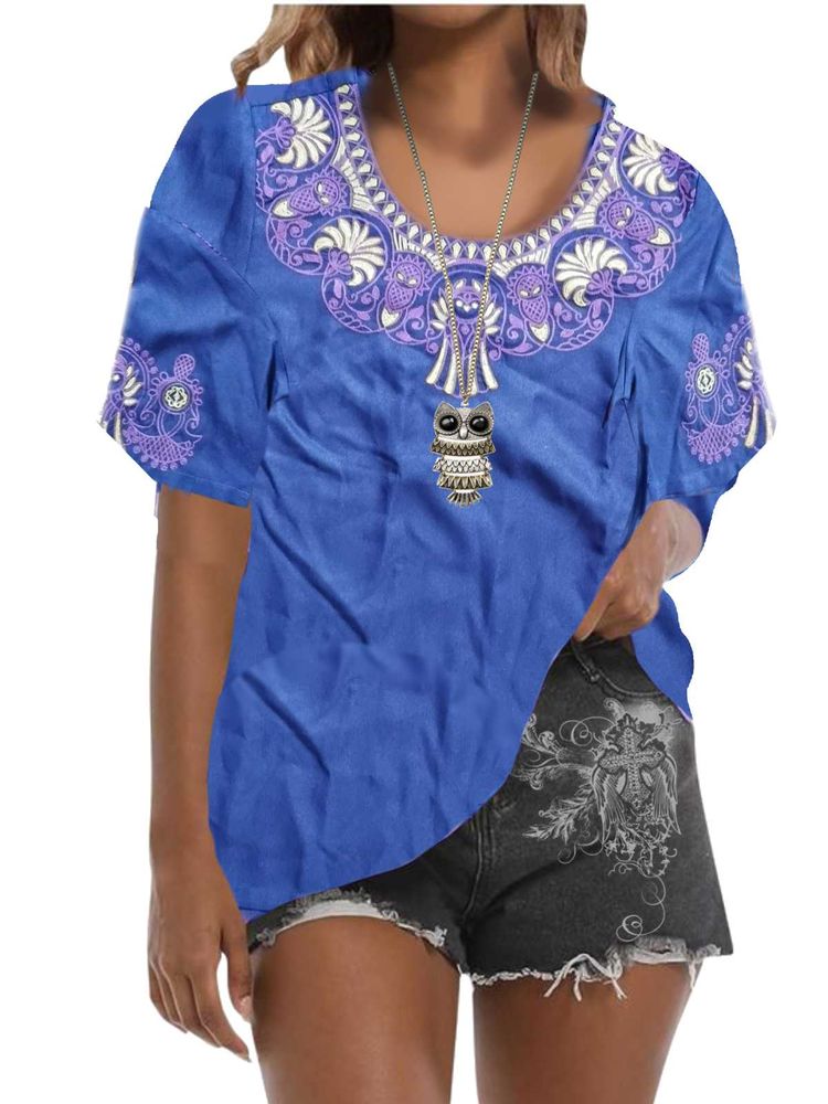Violet CHUMBAK Shirt For Party Wear