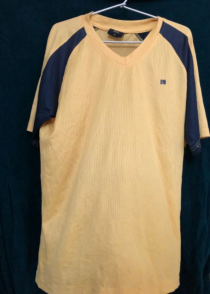 DM Yellow Short Sleeve T Shirt