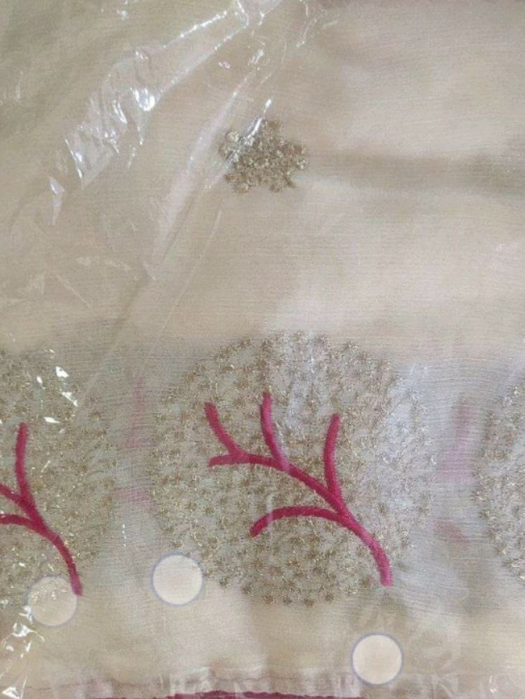 Chiffon Embroidery Saree