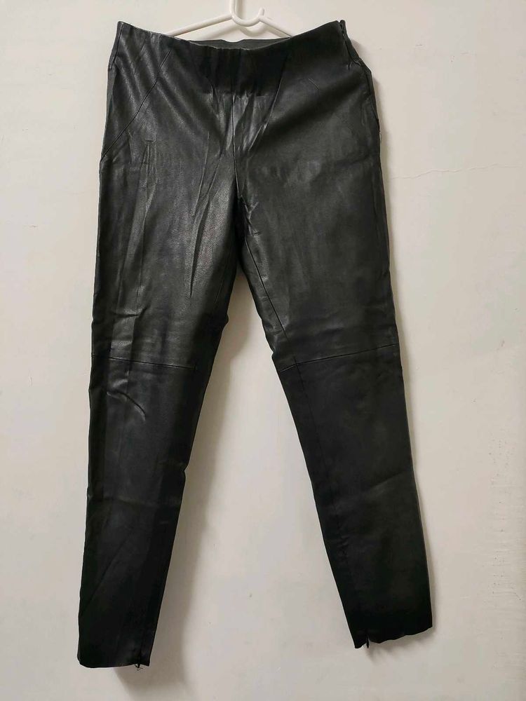 Black Leather Pants