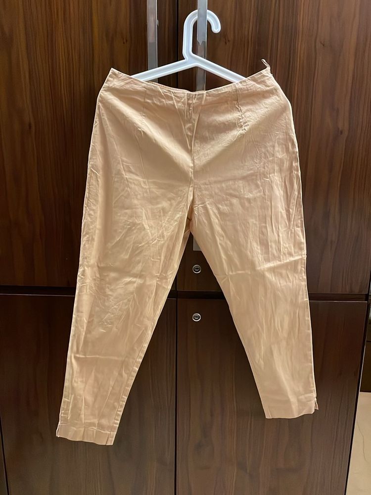 Beige Cotton Bottom