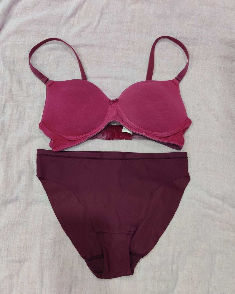 Combo T-shirt Bra + Seamless Brief