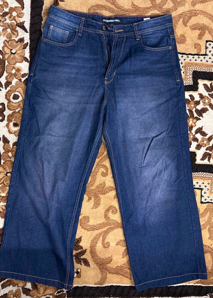 Roadster Wide Leg Purple Wash jeans Men