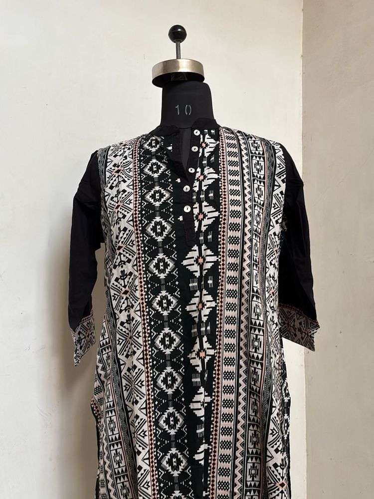 Ethnic Print Kurta