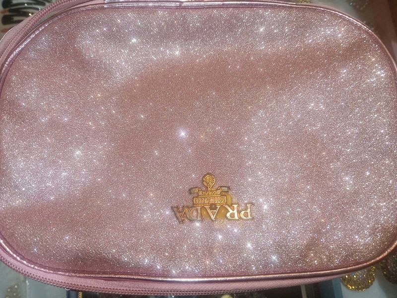Prada Shimmer Pouch
