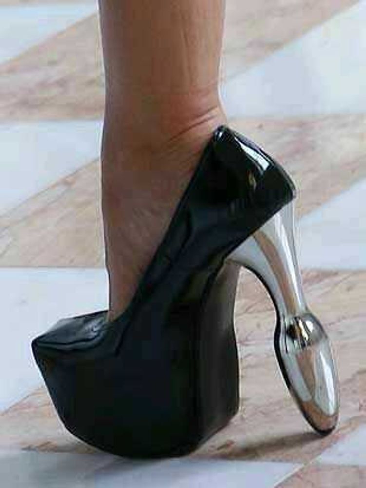 Black Platform Heels