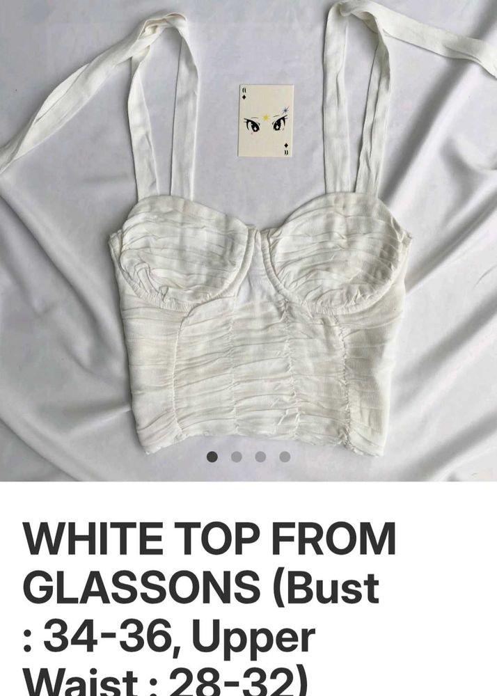 White Corset Top