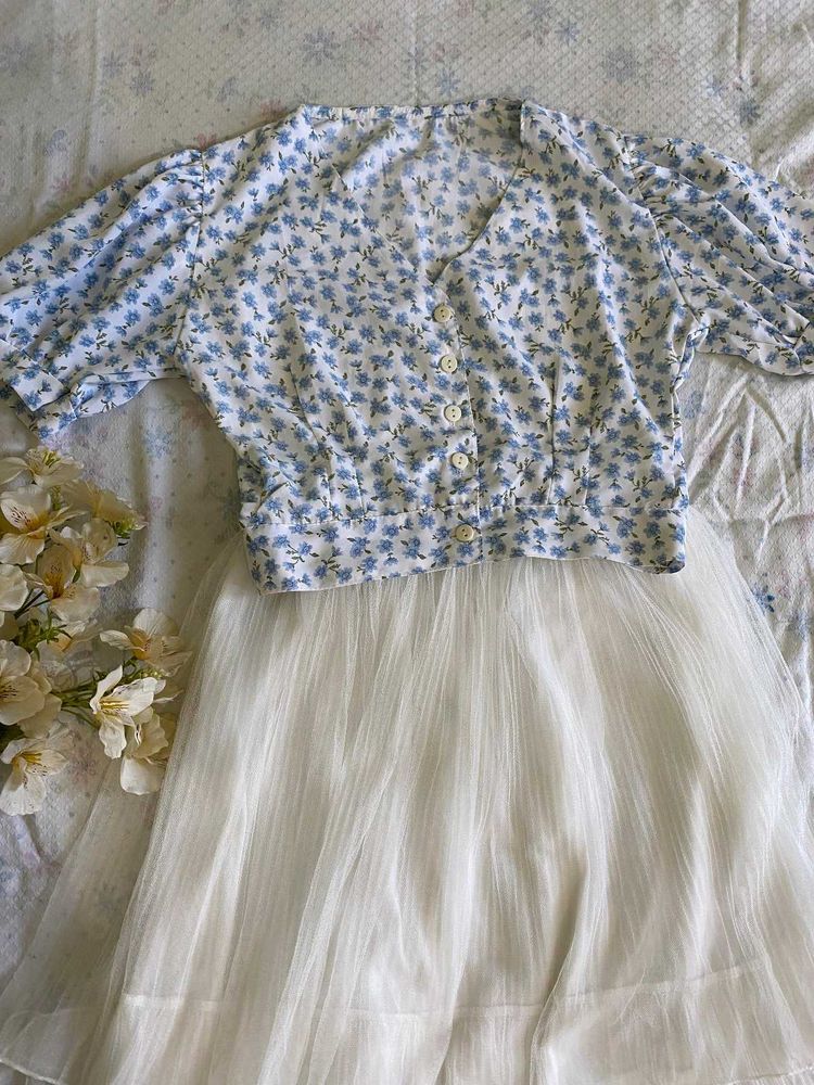 Floral Puff Sleeve tops