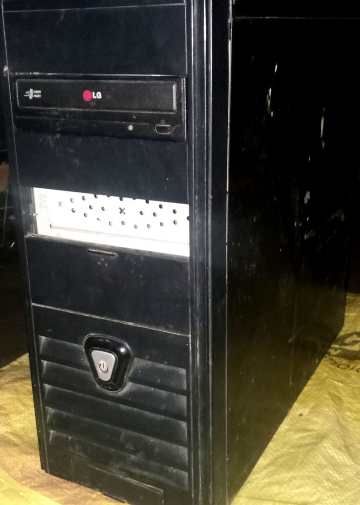 Lg Cpu Cabinet Good Working Condition With Cpu Intex Smbs 400w New Good Working Condition - 400w