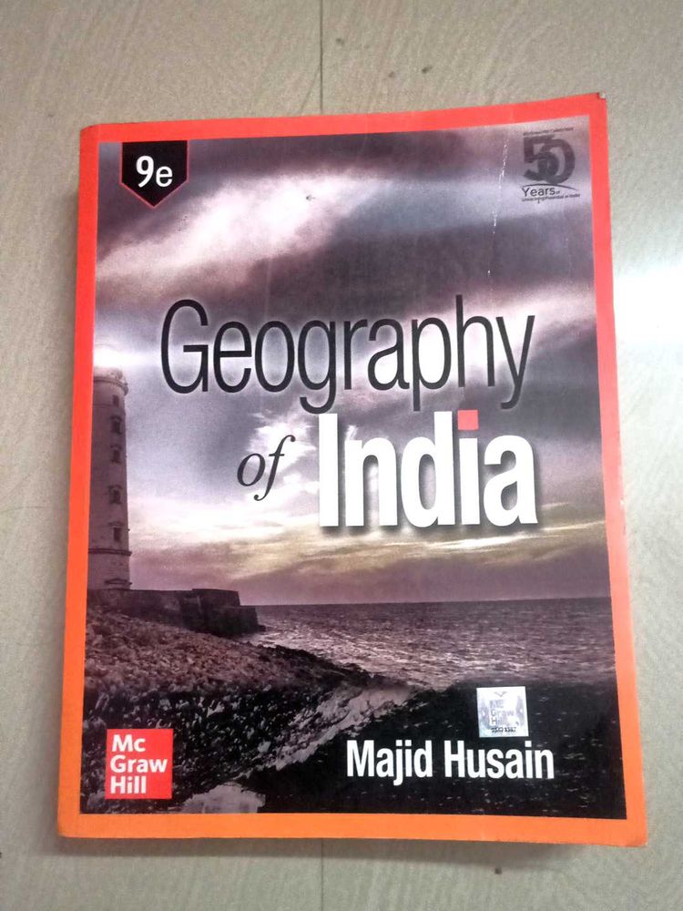 UPSC book Geography of India by Majid Husain