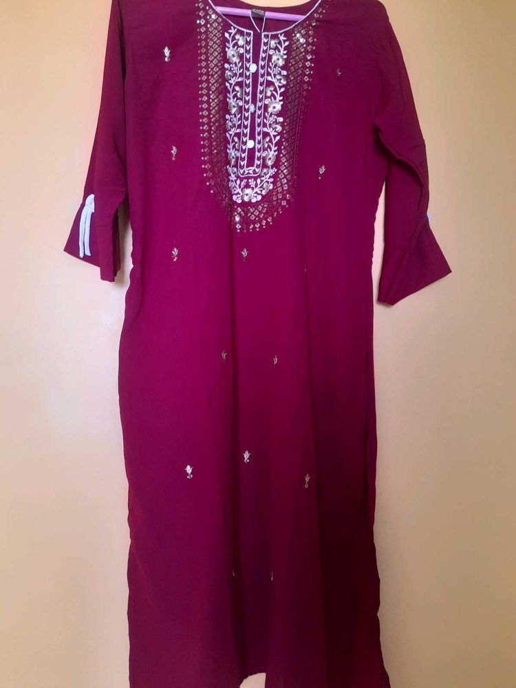 Party Wear Georgette Kurta