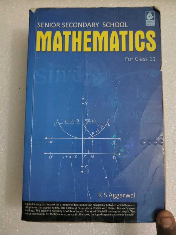 Mathematics for Class 11 by R S Agarwal